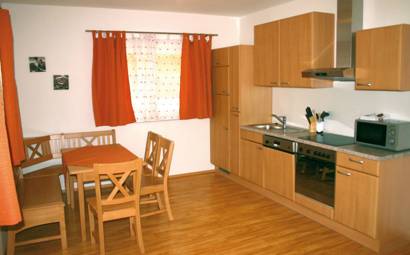 K&uuml;che im Appartement Familiengl&uuml;ck - Gasthof Spengerwirt | &copy Gasthof Spengerwirt