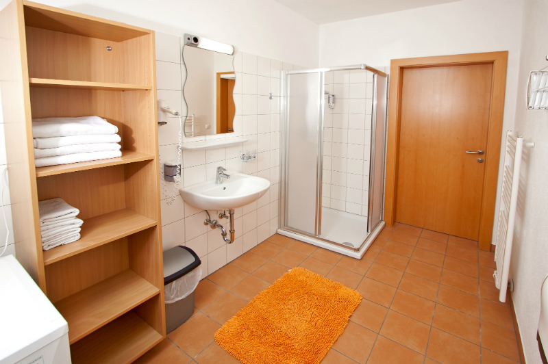 Badezimmer im Appartement Himmelreich - Gasthof Spengerwirt | &copy Gasthof Spengerwirt | Walter Derp