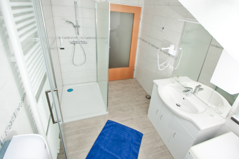 Badezimmer im Appartement Waldblick - Gasthof Spengerwirt | &copy Gasthof Spengerwirt | Walter Derp