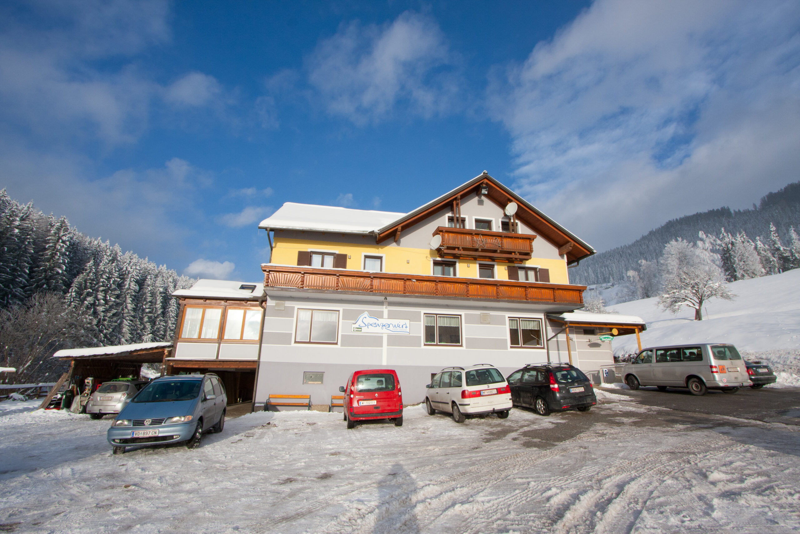 Spengerwirt im Winter