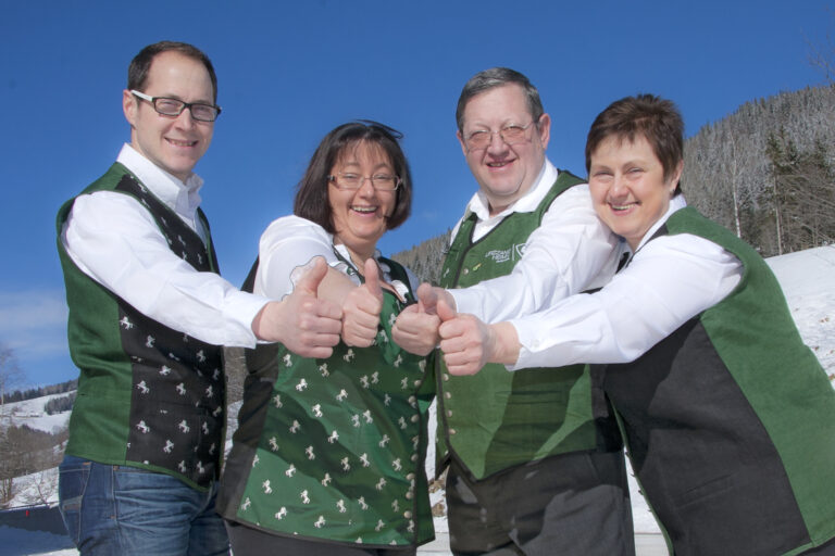 Familie Offner, Spengerwirt Hirschegg