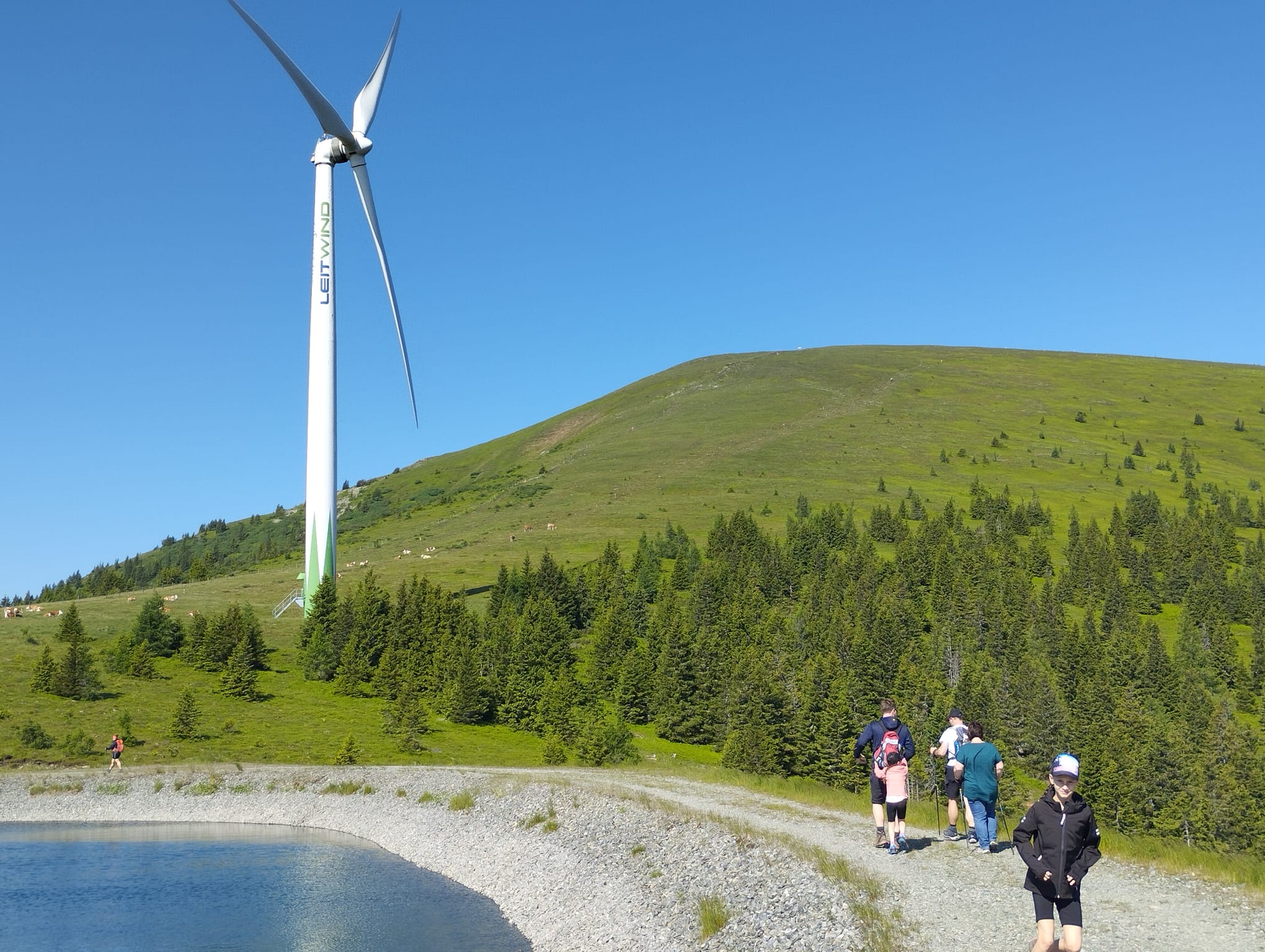 Salzstiegl-See, Wanderung